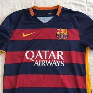 Barcelona jersey 2015 short sleeve